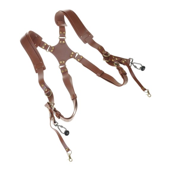 SDFGTstore Camera Strap Double Shoulder Strap Dslr Camera Harness Easy Carrying