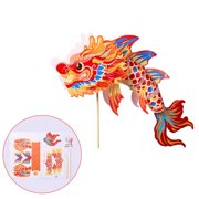 SDFGTstore Chinese Paper Lanterns with LED Light for Party Decoration
