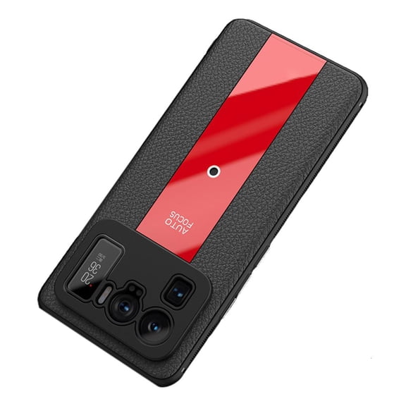 SDFGTstore Classic Flimsy Soft Phone Cover Built-in Screen Protector Heavy Duty Shockproof for Ultra Red /Black