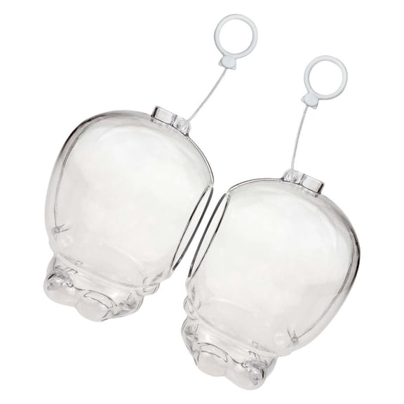 SDFGTstore Clear Acrylic Display Case For 3.5In High Plush Doll Stuffed Toy Carrying Bag