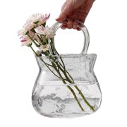 VOSAREA Glass Vase Bowl Glass Bubble Bowl Terrarium Succulent Planter Air Plants Hydroponic Display Floating Candles Clear Bubble Fish Aquatic Plant Pot Daffodil Pot (5.89 X5.89X2.36in VOSAREA Glass Vase Bowl Glass Bubble Bowl Terrarium Succulent Planter Air Plants Hydroponic Display Floating Candles Clear Bubble Fish Aquatic Plant Pot Daffodil Pot (5.89 X5.89X2.36in