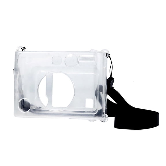 SDFGTstore Clear for Case for Mini EVO Instant Film Camera Crystal Hard for Shell