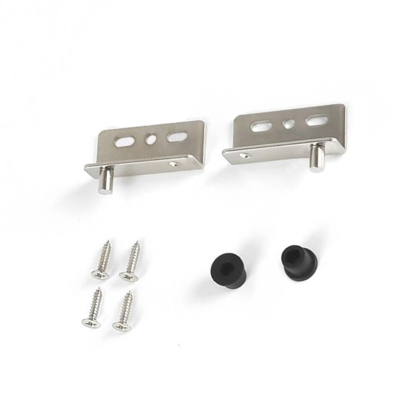 SDFGTstore Cold Rolled Steels Corner Code Fastener Heavy Duty Concealed Shaft Door Hinges