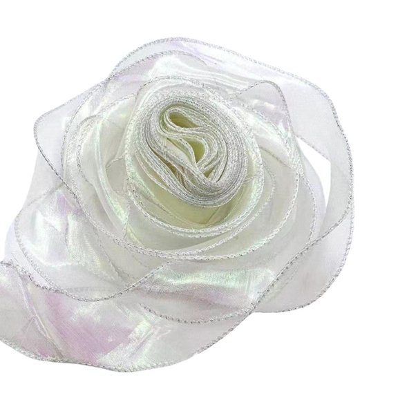 SDFGTstore Colorful Flower Arrangement Ribbon for Creative Projects Elegant Gift Wrapping Decoration Handmade Craft Supplies