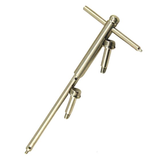 SDFGTstore Compacts Brasses Handheld Piston Grinding Tool Trumpet Piston Rod Grinding Rod