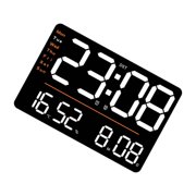 SDFGTstore Contemporary Digital Clock Multifunctional Display Temperature Sensors Count Down