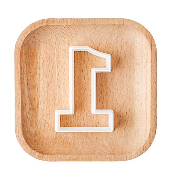 SDFGTstore Cookie Cutters Plastic Biscuit Molds Birthday Series Cookie Embossing Molds