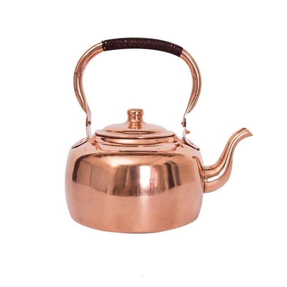 SDFGTstore Coppers Teas Kettles 3Leter Retro Cooking Essential Gas Induction Cooktops Ready