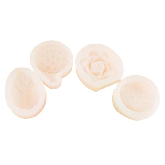 SDFGTstore Creative Baking Essential Silicone Lotuses Mold for Artistic Dessert Presentation