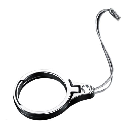 SDFGTstore Creative Metal Rings Phone Strap Holder thin Thin Phone Rings Holder with Lanyard for Secure Grip & Convenient Access