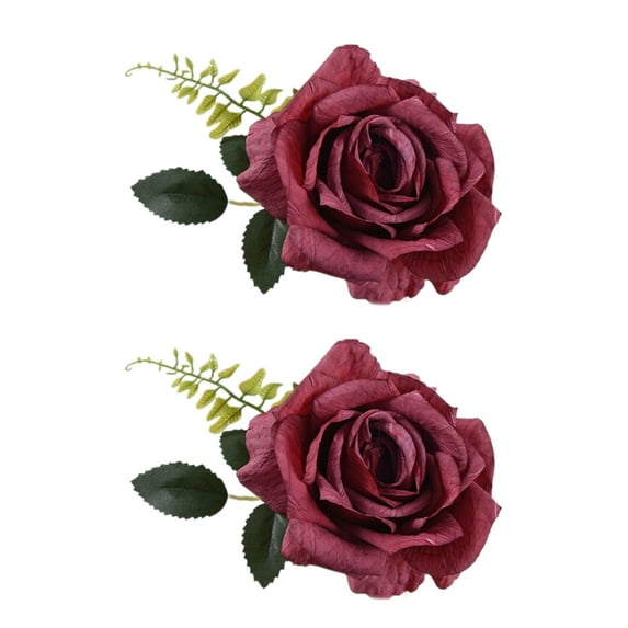 SDFGTstore Curtains Clamps Curtain Holder Ribbon Tieback Clips Hanging Flowers Tie Back Home Decoration Accessories