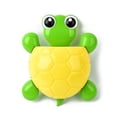 thumbnail image 1 of SDFGTstore Cute Cartoon for Turtle Toothbrush Holder Suction Cup Wall Mount Toothpaste Pencil Pen Container Travel Storage Organize, 1 of 12