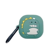 SDFGTstore Cute Dinosaur for Case for Galaxy Buds Pro/Live Impact-resistant Shockproof Cove