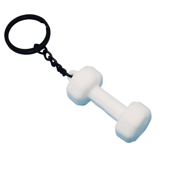 SDFGTstore Cute Keychain for Women Handbag Charm Fashion Dumbbell Keychain Accessories