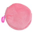 thumbnail image 1 of SDFGTstore Cute Round Coin Purse Keyring Stylish Plushy Wallet Keychain Jewelry for Girl, 1 of 20