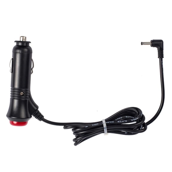 SDFGTstore DC 3.5x1.35mm Car Charger with 90Degree Angle Auto Power Supply Cable Wire