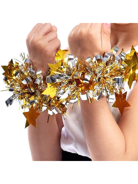 Dance Performances Wrist Bracelets Sequins Wristband Costume Accessory