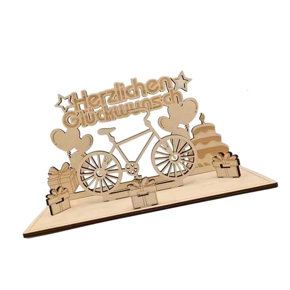 SDFGTstore Decorative Bicycles Craft Tabletop Decoration for Friend Family and Colleagues