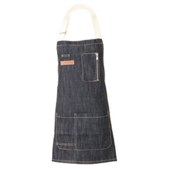 SDFGTstore Denim Canvas Aprons for Baking Chef Kitchen Cooking BBQ Grill Butcher Adjustable