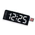 thumbnail image 1 of SDFGTstore Digital Clock Duals Loud Alarm Clock for Bedroom Decors Projection Alarm Clock, 1 of 14