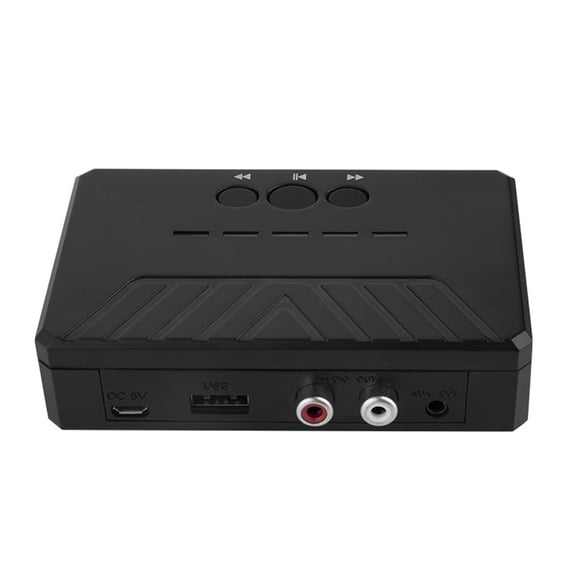 SDFGTstore Digital Display Adapter Receiver Transmitter Stereo 3.5mm Aux Adapter Controller Adapter 3.5mm Audio Transmitter 10m Transmission Distance