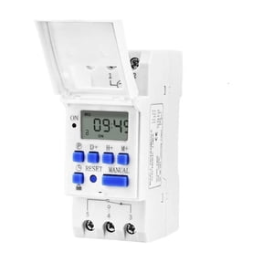 SDFGTstore Digital LCD Weekly Programmable Digital Timer Switches 16 ON and OFF Timer