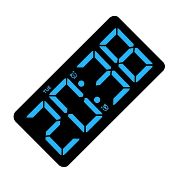 SDFGTstore Digital Wall Clock Simple Colourful Digital Clocks Gym Wall Clocks 2 Alarms