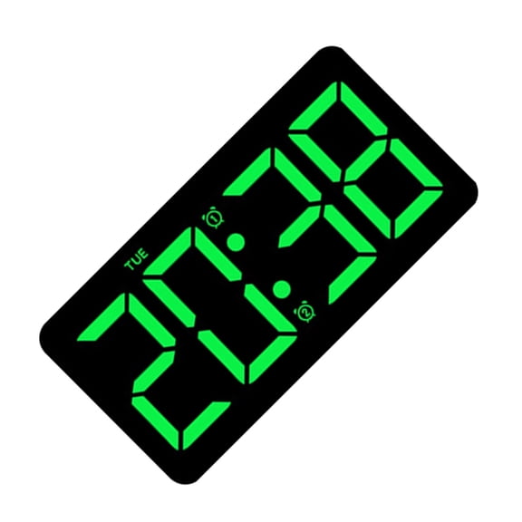 SDFGTstore Digital Wall Clock Simple Colourful Digital Clocks Gym Wall Clocks 2 Alarms