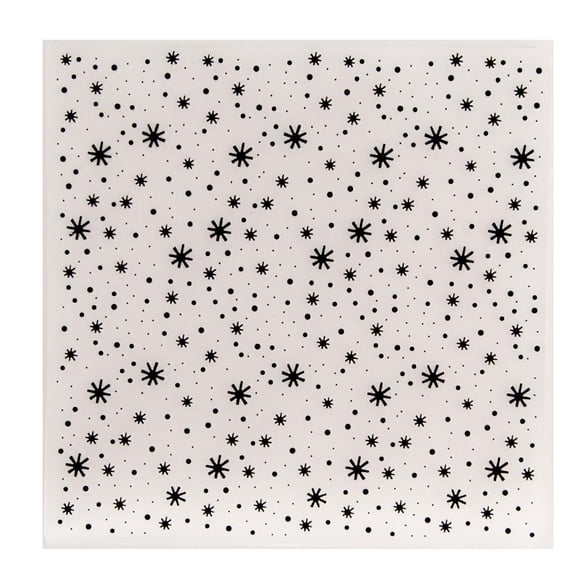 SDFGTstore Dot Plastic Embossing Folder Stencil Template DIY Craft Making Card Scrapbooking