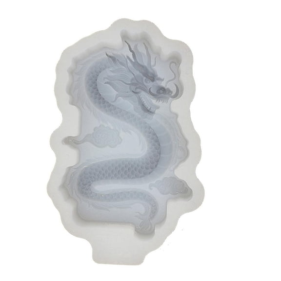 SDFGTstore Dragon Shaped Dessert Molds Chocolate Molds Cake Decorating Tool for Bakings
