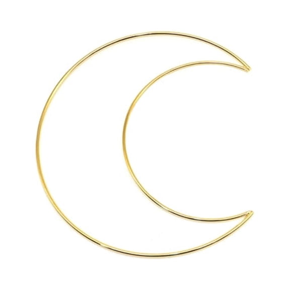 SDFGTstore Dream Catcher Frame Circle Ring Metal Macrame Moon Hoop for Handmade Dreamcatche