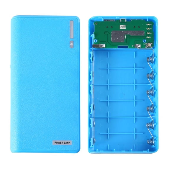SDFGTstore Dual USB Power Bank 6x 18650 External Backup Battery Charger Box for Case For Ph