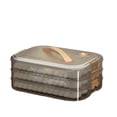 thumbnail image 1 of SDFGTstore Dumpling Storage Box with Lid Practical Food Organization Container Kitchenwares, 1 of 9
