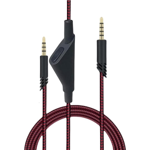 SDFGTstore Durability Braided 3.5mm Auxs Cable For A10 A40 A50TR MixAmp Gaming Headsets 2M
