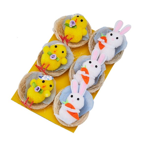 SDFGTstore Easters Rabbit/Chicks Table Decorations Easters Centerpieces Easters Ornament Gift