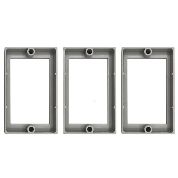 SDFGTstore Efficient Gang Back Box ABS Pattress Box Back Box Improve Electrical System