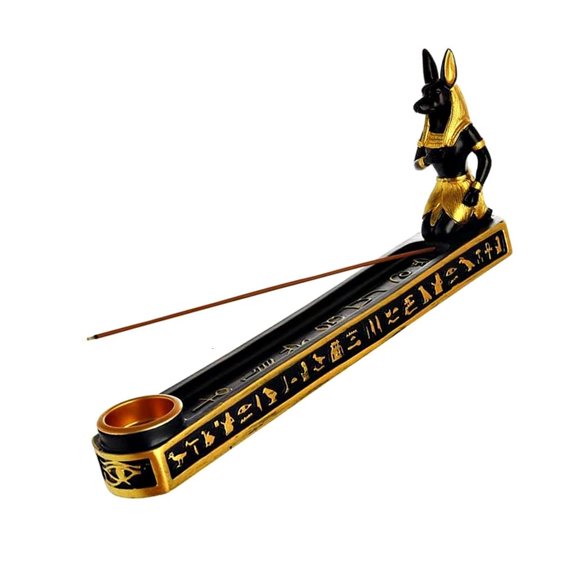 SDFGTstore Egyptian Incenses Burners Resin Incenses Stick Holder Ashes Catcher Home Decors