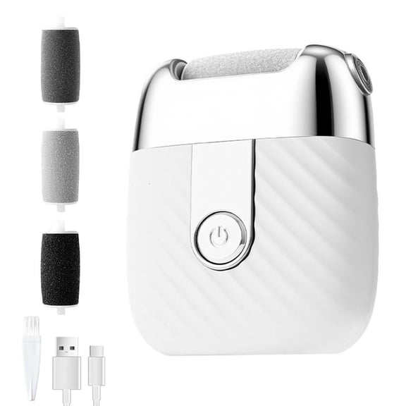 SDFGTstore Electric Foot Grinder Rechargeable System Detachable Stone Head for Professional