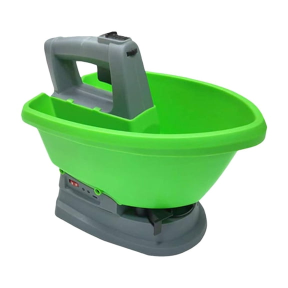 SDFGTstore Electric Handheld Sow Spreaders Large 101oz Hoppers Long Battery Life Gardens