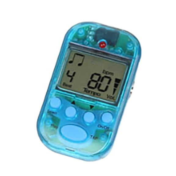 SDFGTstore Electronic Metronome Portable LCD Digital Beat Tempo Clip-On Pocket Metronome