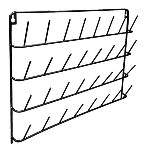 SDFGTstore Elegant Quilting Thread Storage Solution Wall Mounted Spool Thread Rack for Sewing Enthusiasts Jewelry Organizer