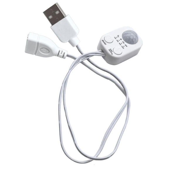 SDFGTstore Energy Saving Motion Sensors Switches 4 Type Adjustable Delay Time for LED Light