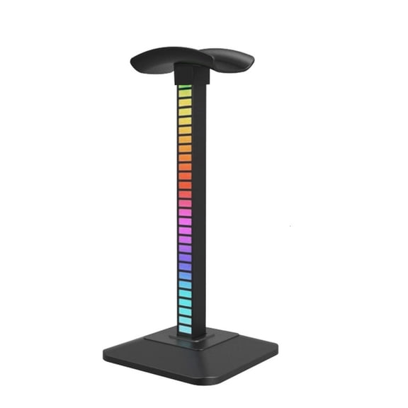 SDFGTstore Esports RGB Earphone Holder Headphone Storage Rack with RGB Light TypeC USB Headset Hanger Earphones Rack
