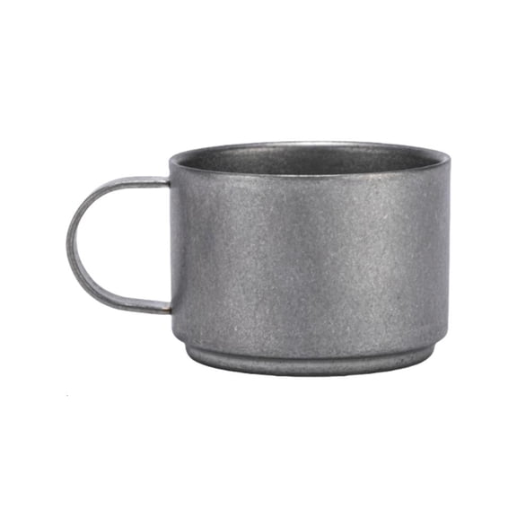 SDFGTstore Espressos Accessories Stainless Steel Dosing Cups 240ml Retro Coffee Cup