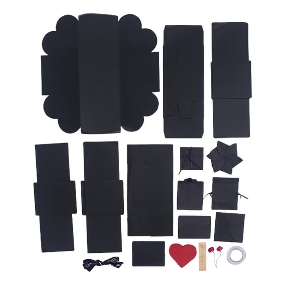 SDFGTstore Explosion Box Creative Explosion Box DIY Handmade Photo Album Scrapbooking G