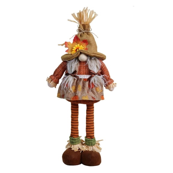 SDFGTstore Fall Seasonal Decors Rudolf Gnomes for and Thanksgiving Embellishments
