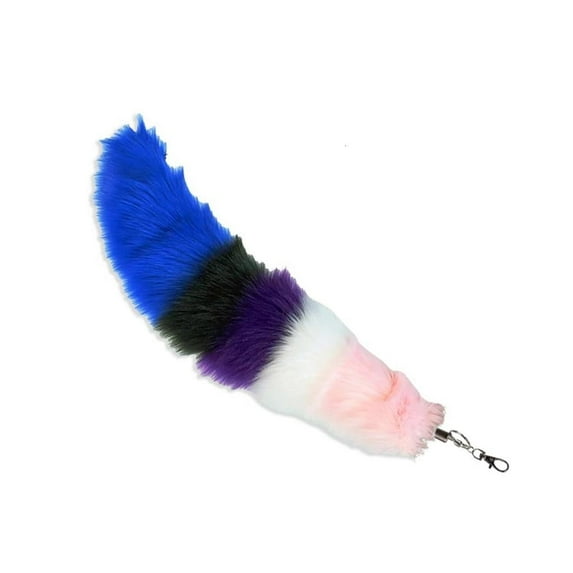 SDFGTstore Faux Furs Foxes Tail Keychain Furs Foxes Tail Keyring Handbag Hangings Foxes Tail Keychain Furs Foxes Tail Keyring Handbag Foxes Costumes Women