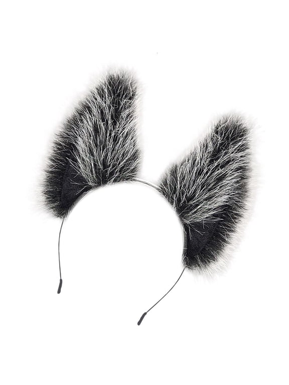 Faux Furs Foxes Wolf Ears Headband Ears Hair Hoop Hair Accessories