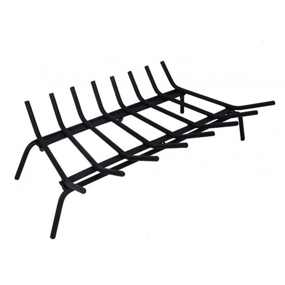 SDFGTstore Fire Pit Wood Holder with Reinforced Triangular Support Frame Firewood Rack