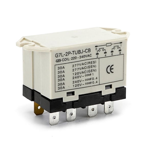 SDFGTstore Flame Resistant Electrical Relays Test Button Included Metal for HVAC Equipment